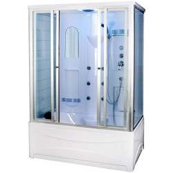 Masāžas dušas kabīne Duschy 150x92x217cm 5043