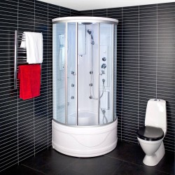 Masāžas dušas kabīne Duschy 92x92x217cm 6004