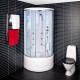 Masāžas dušas kabīne Duschy 92x92x217cm 6004