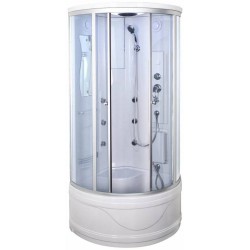 Masāžas dušas kabīne Duschy 92x92x217cm 6004
