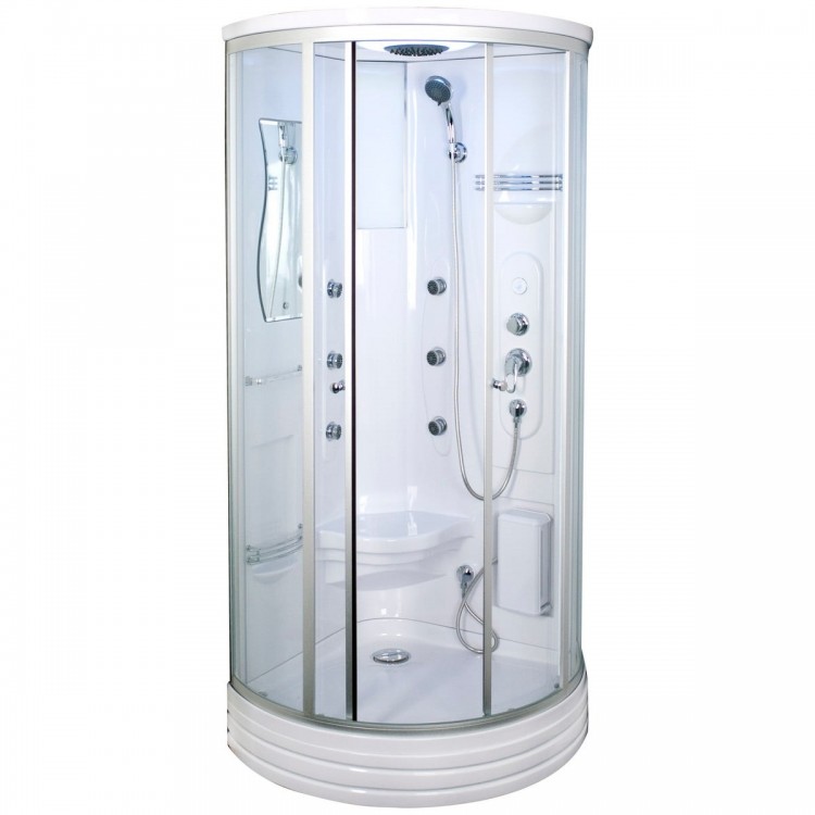 Masāžas dušas kabīne Duschy 92x92x217cm 6005