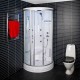 Masāžas dušas kabīne Duschy 92x92x217cm 6005