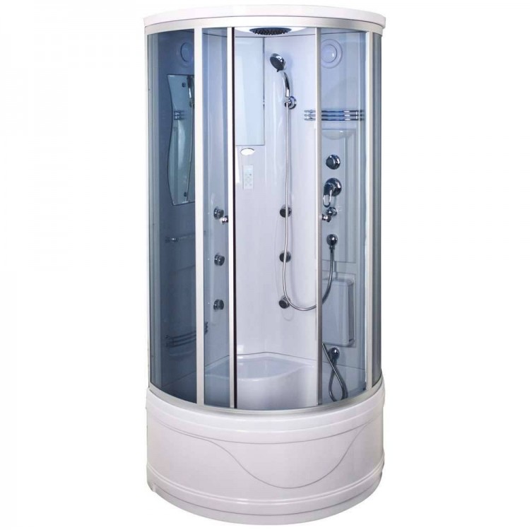 Masāžas dušas kabīne Duschy 103x103x217cm 6015