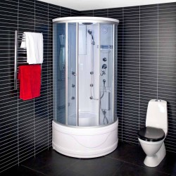 Masāžas dušas kabīne Duschy 103x103x217cm 6015