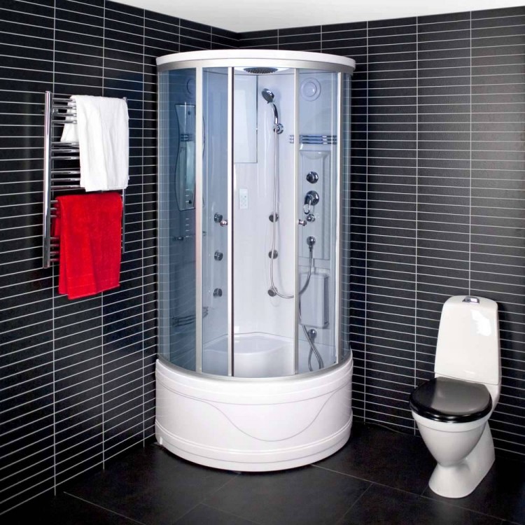 Masāžas dušas kabīne Duschy 103x103x217cm 6015