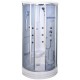 Tvaika dušas kabīne Duschy 92x92x217cm 6106