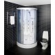 Tvaika dušas kabīne Duschy 103x103x217cm 6116