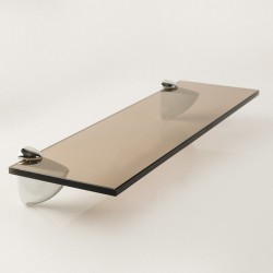 Plaukts Stikla Serviss 40x12 cm, bronza