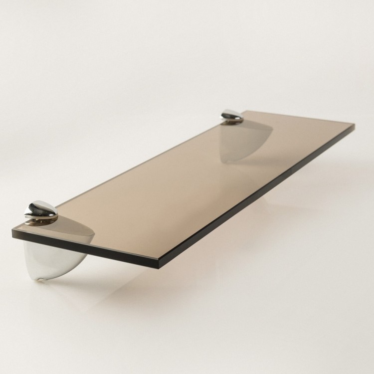 Plaukts Stikla Serviss 40x12 cm, bronza