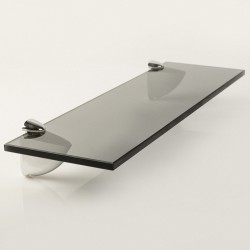 Plaukts Stikla Serviss 50x12 cm, pelēks