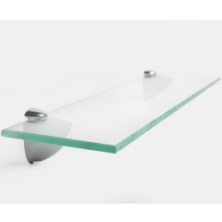 Plaukts Stikla Serviss 40x12 cm, caurspīdīgs