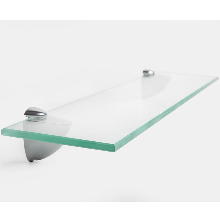 Plaukts Stikla Serviss 60x12 cm, caurspīdīgs