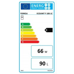 Grīdas kombinētais ūdens sildītājs Ferroli ECOUNIT F 100-1С 100L