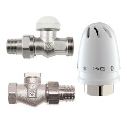 Radiatoru pieslēgi, vārsti