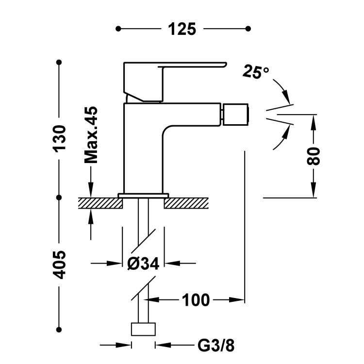 Maisītāju komplekts COLOR MIX TRES, 20077301NA