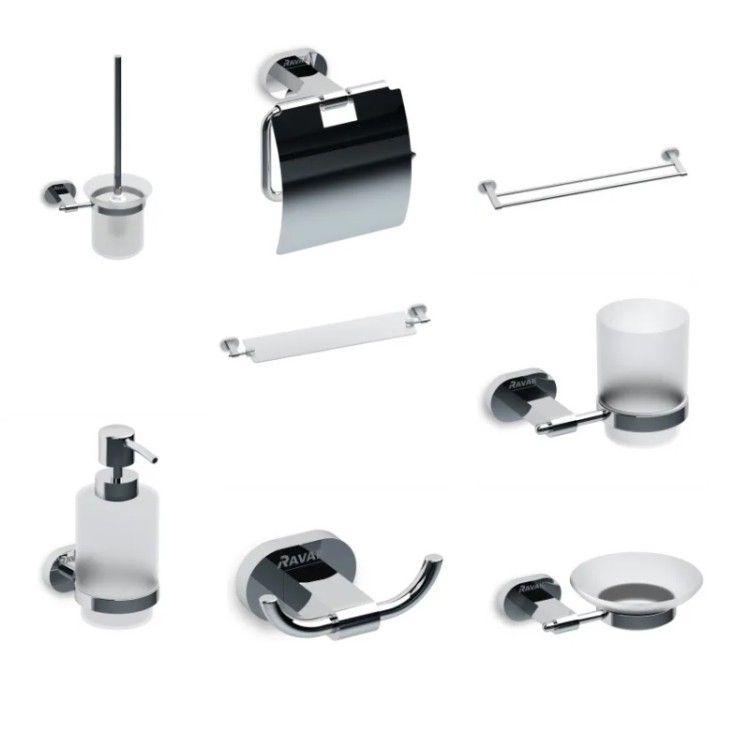 Tualetes papīra turētājs TRES Square, 10723606KMB