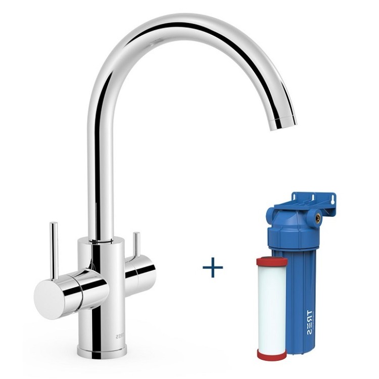 Virtuves izlietnes maisītājs dzeramajam ūdenim Helika Soifos, 7763-601