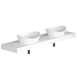 Plaukti zem izlietnēm