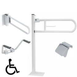 Roku balsti invalīdu WC podiem