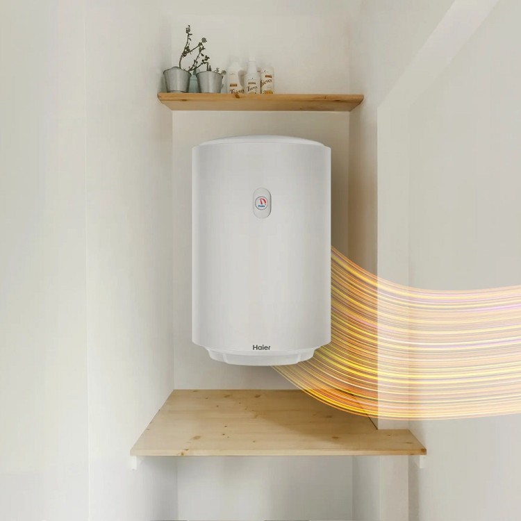 Elektriskais ūdens sildītājs (boileris) Haier A3 100L, vertikāls