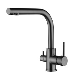 Virtuves izlietnes maisītājs dzeramajam ūdenim Helika Aquaduo,2663-T