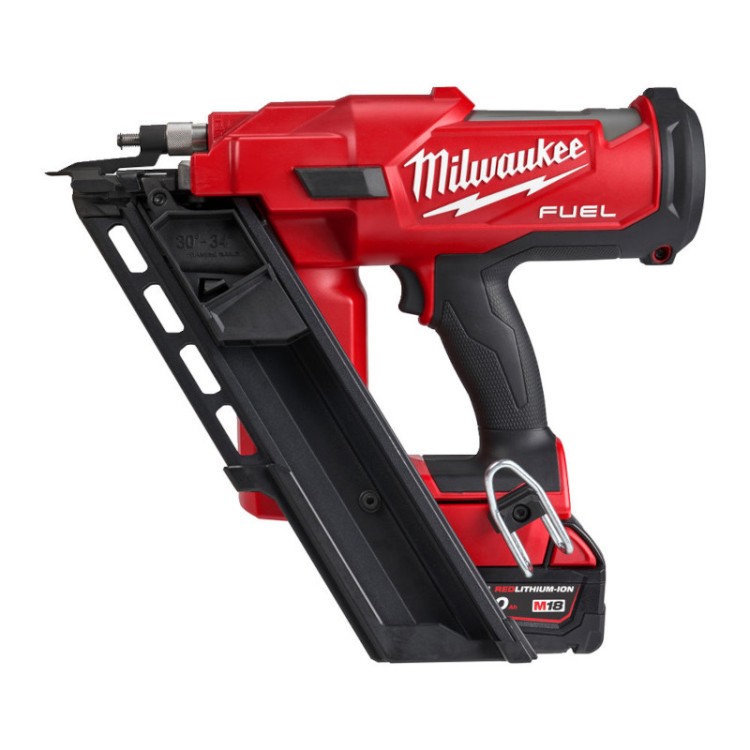 Akumulatora Naglu pistole 34° Milwaukee M18 FFN-502C