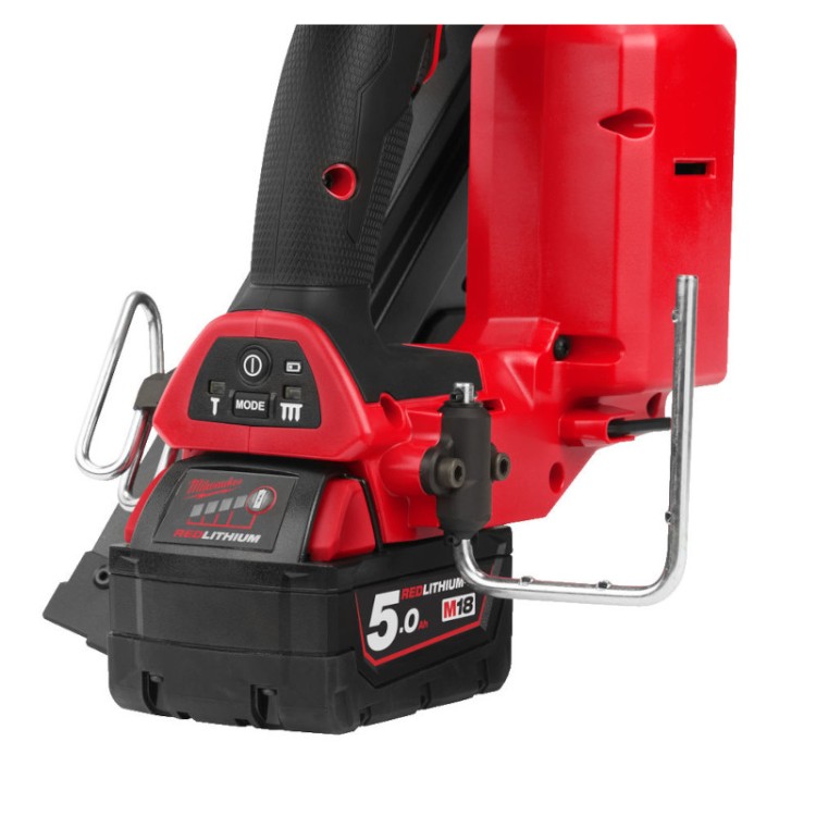 Akumulatora Naglu pistole 34° Milwaukee M18 FFN-502C