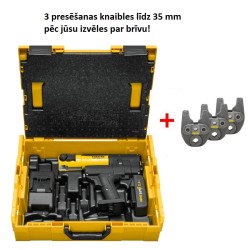 Akumulatora Mini-Prese Rems 22V ACC, kofera sistēma L-Boxx