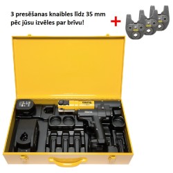 Akumulatora Mini-Prese Rems 14V ACC, Stabilā tērauda kastē