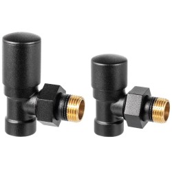 Dvieļu žāvētāja vārstu komplekts Vario Term Swing, melns strukturēts