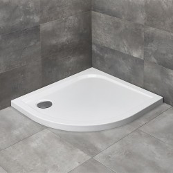 Dušas paliktnis asimetrisks Radaway DELOS E 90x80cm R