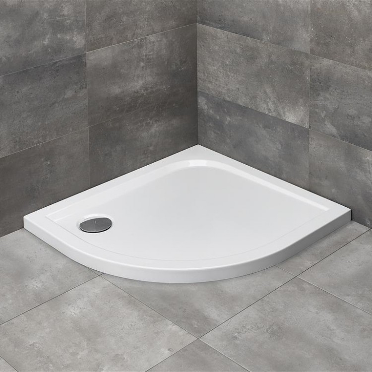 Dušas paliktnis asimetrisks Radaway DELOS E 90x80cm R