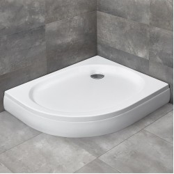 Dušas paliktnis asimetrisks Radaway PATMOS E 100x80cm R