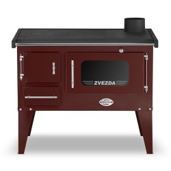 Malkas apkures plīts Zvezda DALILA 6.1kW, brūna R