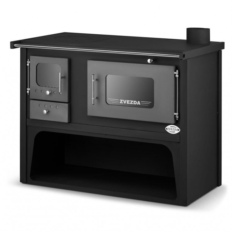 Malkas centrālapkures katls Zvezda ROSSINA ar plītsvirsmu 10kW