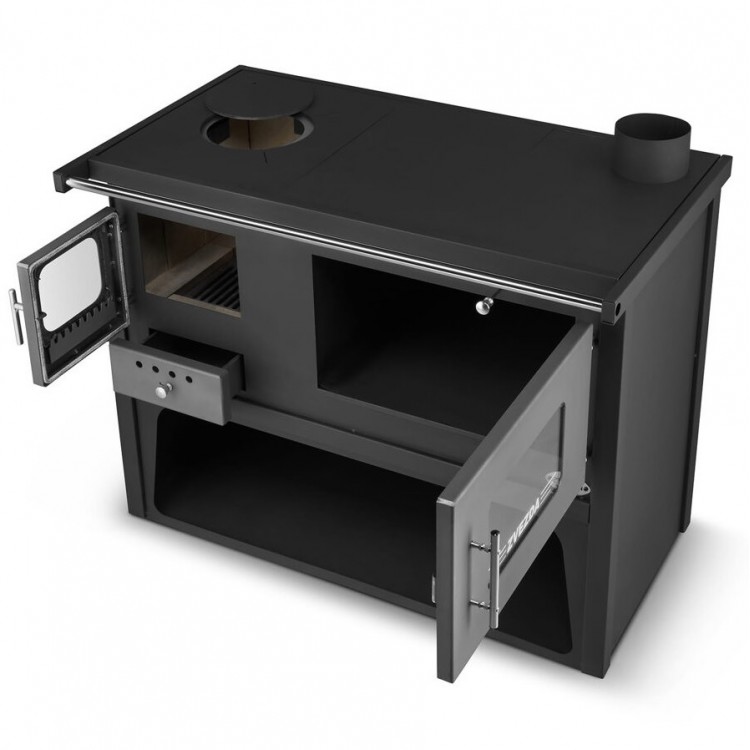 Malkas centrālapkures katls Zvezda ROSSINA ar plītsvirsmu 10kW