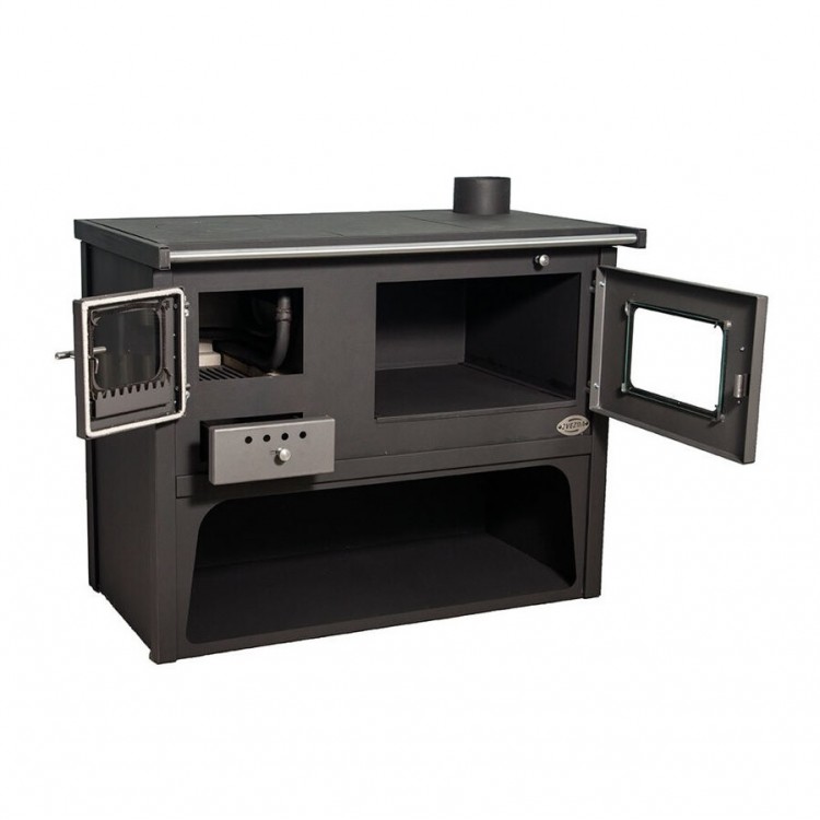 Malkas centrālapkures katls Zvezda ROSSINA ar plītsvirsmu 10kW