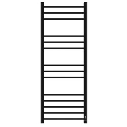 Elektriskais dvieļu žāvētājs Radial LILY-D 1200C 500x1200mm 200W, melns RAL9005