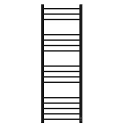 Elektriskais dvieļu žāvētājs Radial LILY-D 1400C 500x1400mm 250W, melns RAL9005