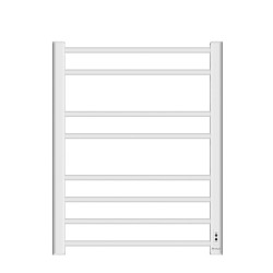 Elektriskais dvieļu žāvētājs Radial LILY-D 600C 500x600mm 100W, balts RAL9016