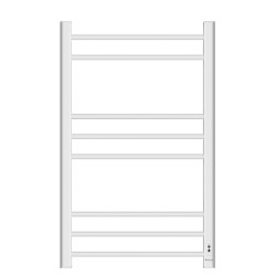 Elektriskais dvieļu žāvētājs Radial LILY-D 800C 500x800mm 125W, balts RAL9016