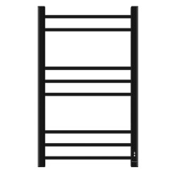 Elektriskais dvieļu žāvētājs Radial LILY-D 800C 500x800mm 125W, melns RAL9005