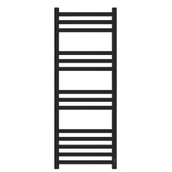 Elektriskais dvieļu žāvētājs Radial LILY 1200C 500x1200mm 200W, melns RAL9005