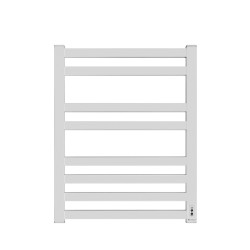 Elektriskais dvieļu žāvētājs Radial LILY 600C 500x600mm 100W, balts RAL9016