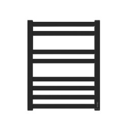 Elektriskais dvieļu žāvētājs Radial LILY 600C 500x600mm 100W, melns RAL9005