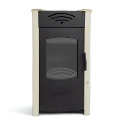 Centrālapkures krāsns Vulkan 24 kW, bēšs