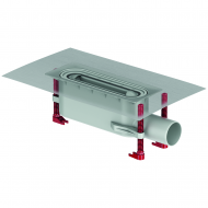 Dušas kanāls bez restes ACO Showerdrain S+ DN50 H 90-180 mm, 9010.51.20