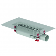 Dušas kanāls bez restes ACO Showerdrain S+ DN50 H 70-160 mm, 9010.51.21