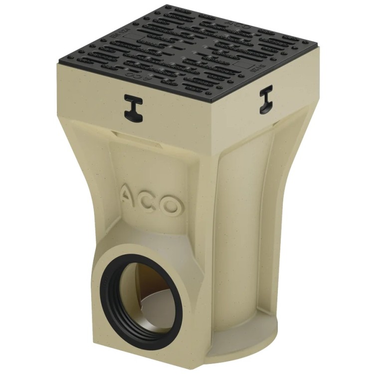 Europoint ACO traps 252x252mm ar ''Microgrip'' plastmasas režģi