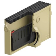 Smilšu ķērājs ar ''Microgrip'' plastmasas režģi ACO Euroline 500mm, B125